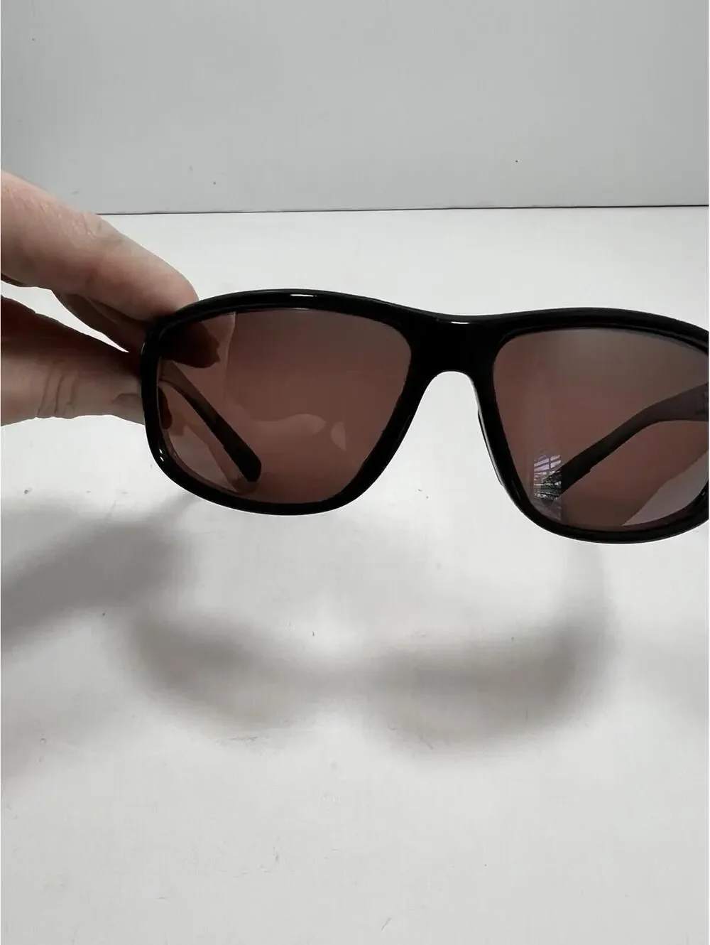 Maui Jim Spartan Reef MJ 278-02 Sunglasses Brown Wrap Polarized case script